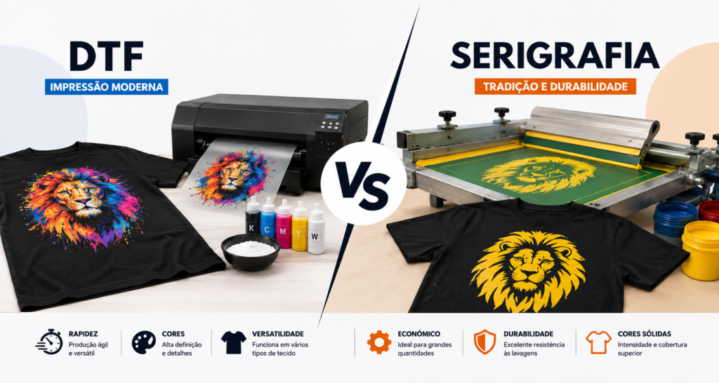 DTF vs Serigrafia