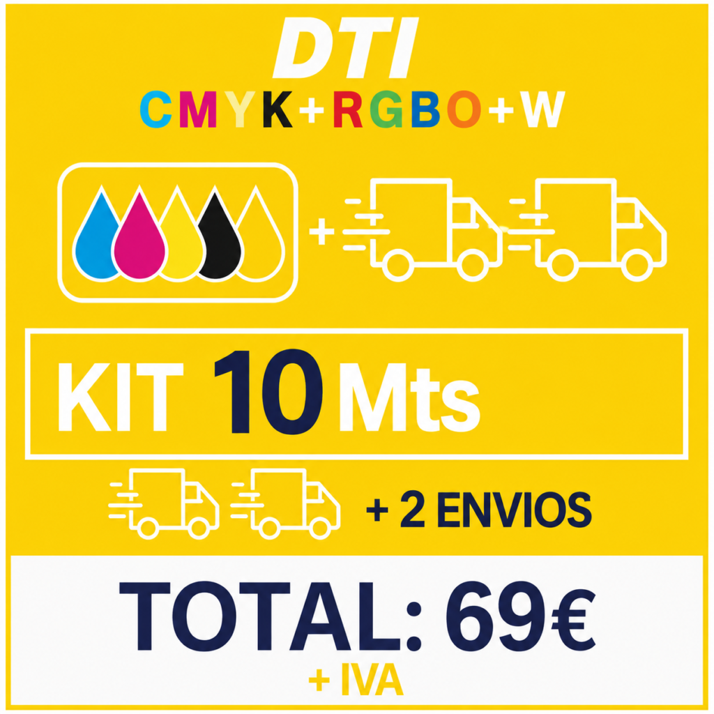 Kit Amarelo de 10 metros + 2 envios