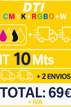 Kit Amarelo de 10 metros + 2 envios