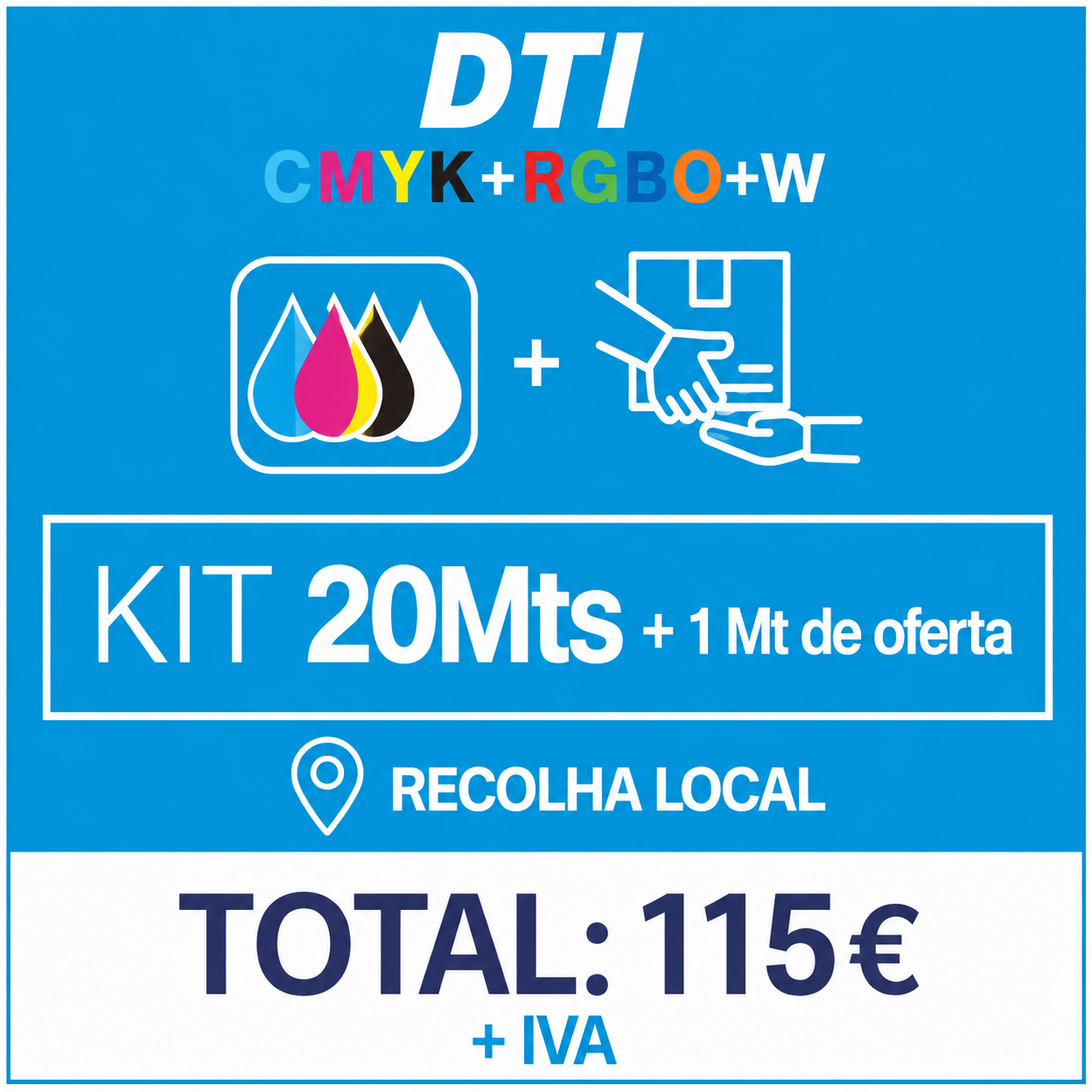 Imprima e poupe nas suas impressões com o nosso kit Cyan